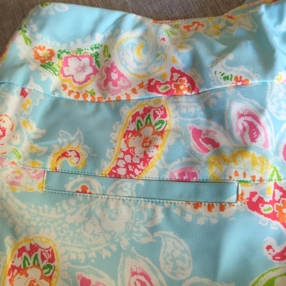 Ikbul UPF 50+ Sharon Seafoam Paisley Floral Golf Outdoors Ankle Pants NWT 4 - Picture 12 of 16